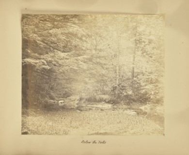 Below the Falls; Possibly Alfred Booth, English, 1834 - 1914, and Thomas E. Jevons American, born England, 1841 - 1919)