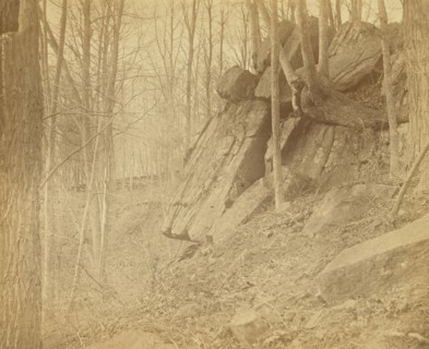 The Big Rocks - Winter; Possibly Alfred Booth, English, 1834 - 1914, and Thomas E. Jevons American, born England, 1841 - 1919