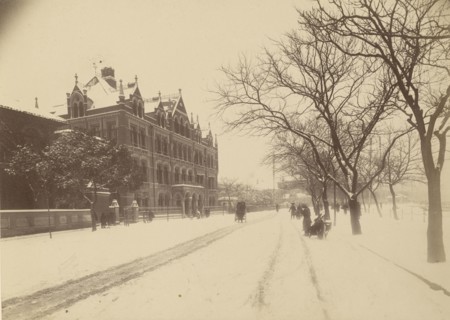 Russell & Co. Building, Shanghai; Unknown maker; Shanghai, China; about 1886; Albumen silver print