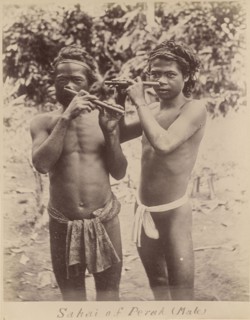 Sahai of Perak, Male, Unknown maker; 1870s - 1880s; Albumen silver print