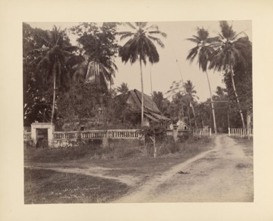 Siamese Temple; Unknown maker; Asia; 1870s - 1880s; Albumen silver print