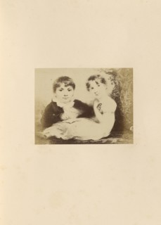 The Right Hon. W. E. Gladstone and his Sister; Charles Thurston Thompson, English, 1816 - 1868, London, England; 1865; Albumen