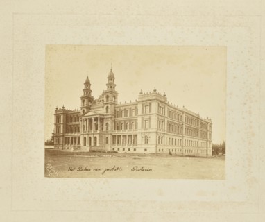Het Paleis van justitie, Pretoria; Jan van Hoepen, Dutch, 1856 - 1922, Pretoria, Gauteng, South Africa, Africa; 1899 - 1901