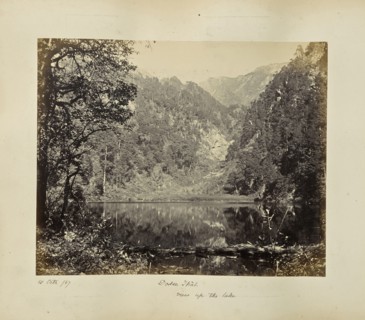 View of Dodi Tal; Samuel Bourne, English, 1834 - 1912, Uttarakhand, India, Asia; October 15, 1867; Albumen silver print