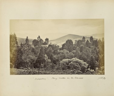 Ootacamund; Bishopsdown Stormy Weather on the Koondahs; Samuel Bourne, English, 1834 - 1912, Udagamandalam, Tamil NÄdu, India