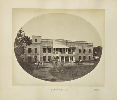 2 Middleton Street; Calcutta, West Bengal, India, Asia; April 1870; Albumen silver print