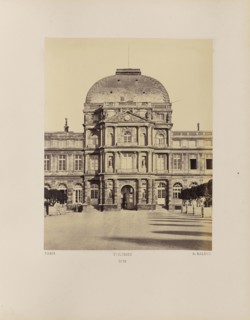 Tuileries, No. 81, Édouard Baldus, French, born Germany, 1813 - 1889, Paris, France; 1860s; Albumen silver print