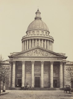 Panthéon, No. 24, Édouard Baldus, French, born Germany, 1813 - 1889, Paris, France; 1860s; Albumen silver print