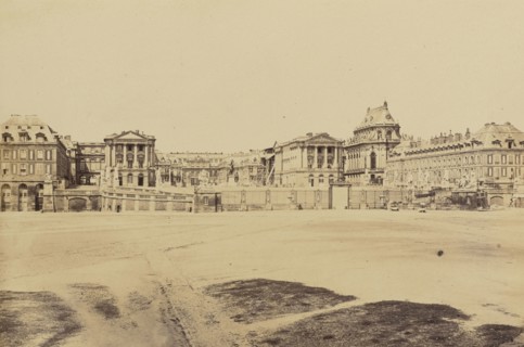 Versailles. Château, No. 162, Édouard Baldus, French, born Germany, 1813 - 1889, Paris, France; 1860s; Albumen silver print