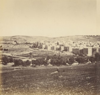 Panoramic View of the City: General View of the City &c. from the North; Sgt. James M. McDonald, English, 1822 - 1885, Israel