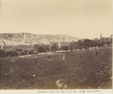 Panoramic View of the City: General View of the City &c. from the North; Sgt. James M. McDonald, English, 1822 - 1885, Israel