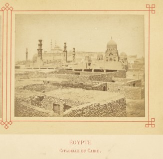 Citadelle du Caire; Félix Bonfils, French, 1831 - 1885, Alais, France; about 1878; Albumen silver print