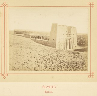 Edfou; Félix Bonfils, French, 1831 - 1885, Alais, France; about 1878; Albumen silver print