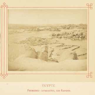 Premières cataractes, les Rapides; Félix Bonfils, French, 1831 - 1885, Alais, France; about 1878; Albumen silver print