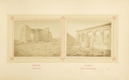 Wadi-Tapha; Félix Bonfils, French, 1831 - 1885, Alais, France; about 1878; Albumen silver print