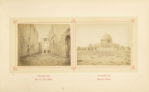 Arc de l'Ecce-Homo; Félix Bonfils, French, 1831 - 1885, Alais, France; about 1878; Albumen silver print