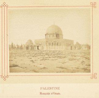 Mosquée d'Omar; Félix Bonfils, French, 1831 - 1885, Alais, France; about 1878; Albumen silver print