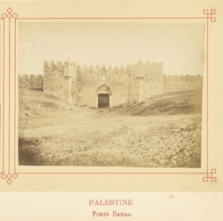 Porte Damas; Félix Bonfils, French, 1831 - 1885, Alais, France; about 1878; Albumen silver print