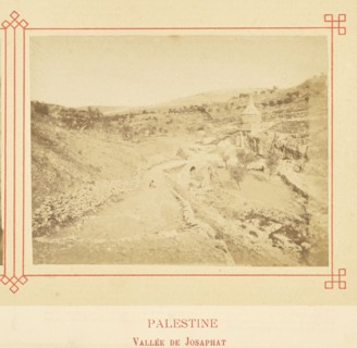 Vallée de Josaphat; Félix Bonfils, French, 1831 - 1885, Alais, France; about 1878; Albumen silver print
