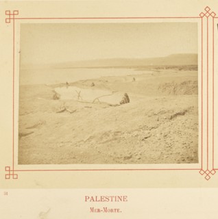 Mer-Mort; Félix Bonfils, French, 1831 - 1885, Alais, France; about 1878; Albumen silver print