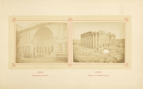 Intèrieur de maison; Félix Bonfils, French, 1831 - 1885, Alais, France; about 1878; Albumen silver print