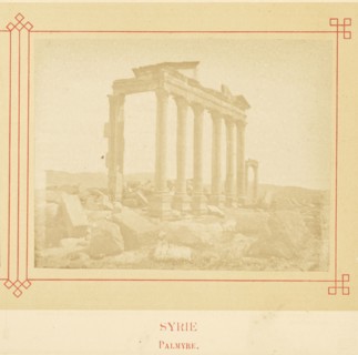 Palmyre; Félix Bonfils, French, 1831 - 1885, Alais, France; about 1878; Albumen silver print