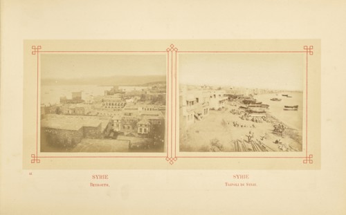Beyrouth; Félix Bonfils, French, 1831 - 1885, Alais, France; about 1878; Albumen silver print