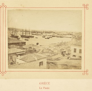 Le Pirée; Félix Bonfils, French, 1831 - 1885, Alais, France; about 1878; Albumen silver print