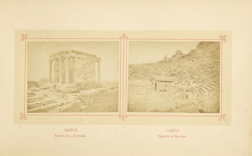 Temple de la Victoire; Félix Bonfils, French, 1831 - 1885, Alais, France; about 1878; Albumen silver print
