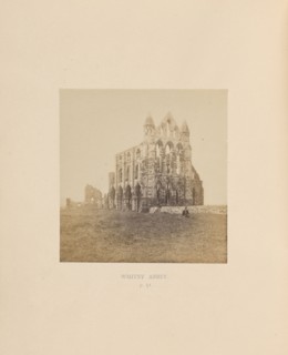 Whitby Abbey; Thomas Annan, Scottish,1829 - 1887, London, England; 1866; Albumen silver print