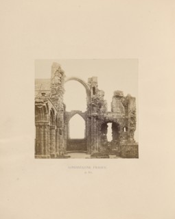 Lindisfarne Priory; Thomas Annan, Scottish,1829 - 1887, London, England; 1866; Albumen silver print