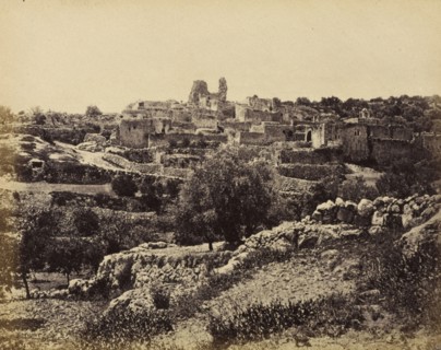 Bethany, General View from the East; Francis Bedford, English, 1815,1816 - 1894, London, England; April 9, 1862; Albumen silver