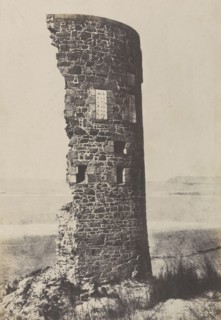 Tour en ruine; Thomas Sutton, British, 1819 - 1875, Louis Désiré Blanquart-Evrard, French, 1802 - 1872, Jersey, England; 1854