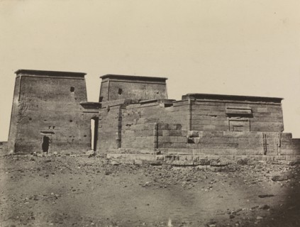Nubie. Temple de Dakkeh. Vue générale; Maxime Du Camp, French, 1822 - 1894, Louis Désiré Blanquart-Evrard French, 1802 - 1872