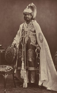 H.H. The Late Maharaja Jung Bahadur, G.C.B., G.C.S.I; Bourne & Shepherd, English, founded 1863, London, England; 1877
