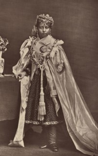 H.H. The Begum of Bhopal, G.C.S.I; Bourne & Shepherd, English, founded 1863, London, England; 1877; Woodburytype