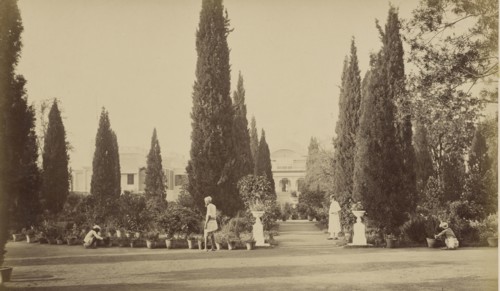The Residency, Jeypore; Bourne & Shepherd, English, founded 1863, Jeypore, India; about 1869; Albumen silver print