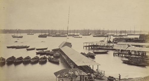 Point de Galle, Ceylon; Galle, Ceylon; about 1863 - 1874; Albumen silver print