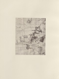 Map of Glasgow in 1776; Thomas Annan, Scottish,1829 - 1887, Glasgow, Scotland; 1878; Carbon print; 13.5 × 10.9 cm