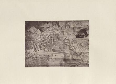 Map of Glasgow in 1807; Thomas Annan, Scottish,1829 - 1887, Glasgow, Scotland; 1878; Carbon print; 11.7 × 16.2 cm