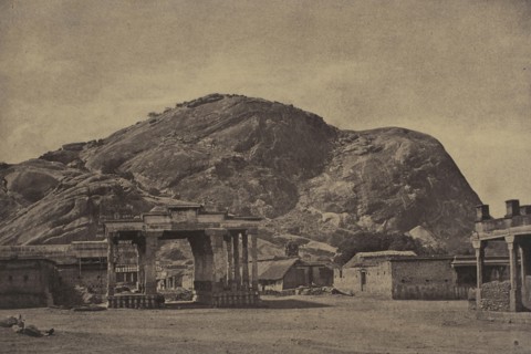 Secunder Malay. Near View; Capt. Linnaeus Tripe, English, 1822 - 1902, Madura, India; 1858; Albumen silver print