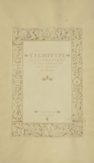 Title Page and Dedication; Nikolaas Henneman, British, 1813 - 1893, London, England; 1847; Salted paper print; 14.3 × 9.2 cm