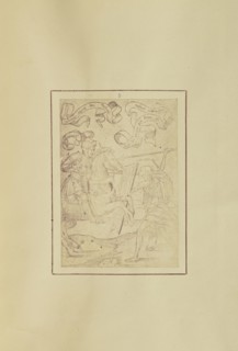 Death and the Cavalier  from an Allegorical Woodcut, in El Caballero Determinado; Nikolaas Henneman British, 1813 - 1893