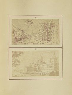 Principal Front of the Escorial; Nikolaas Henneman, British, 1813 - 1893, London, England; 1847; Salted paper print
