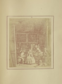 Velazquez painting the Infanta Margarita Maria; Nikolaas Henneman, British, 1813 - 1893, London, England; 1847; Salted paper