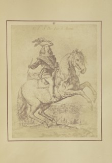 Etching of Don Juan of Austria; Nikolaas Henneman, British, 1813 - 1893, London, England; 1847; Salted paper print