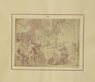 Our Lord and the Two Disciples at Emmaus; Nikolaas Henneman, British, 1813 - 1893, London, England; 1847; Salted paper print