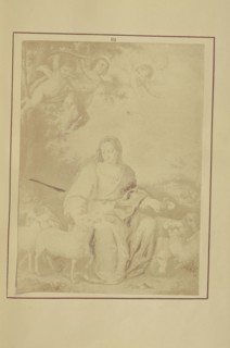 The Divine Shepherdess; Nikolaas Henneman, British, 1813 - 1893, London, England; 1847; Salted paper print; 13 × 9.5 cm