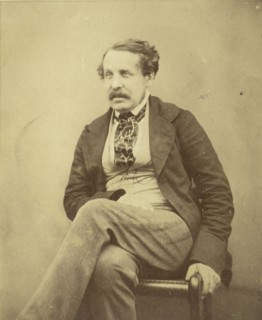 Portrait of John Wheeley Gough Gutch; John G. Crace, British, 1809 - 1889, Europe; 1855; Albumen silver print