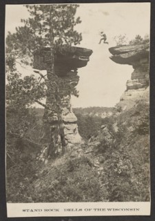Stand Rock Dells of the Wisconsin; Henry Hamilton Bennett, American, born Canada, 1843 - 1908, Wisconsin, United States; 1886